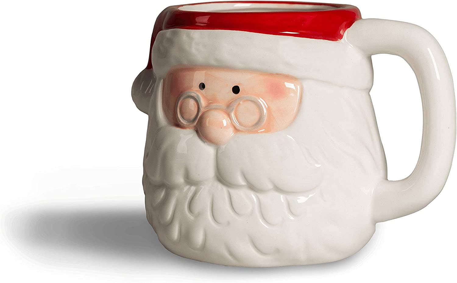 3D Santa Claus Ceramic Anniversary Gift Mug For Christmas Gift OEM