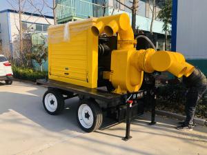 China Anti Flood Mobile Water Pump Unit 200 Cubic wholesale