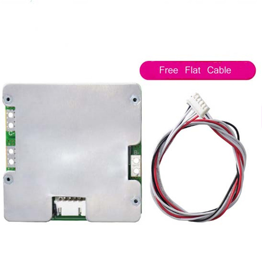 Split Port BMS For Lifepo4 Battery 12V 3S 80A , Battery Protection Circuit Board