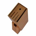 Restaurant Universal Bamboo Knife Block Great Alternative To Plasticware