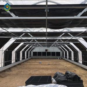 China Hydrophonic 8m Automated Blackout Greenhouse For Medicinal Plants wholesale