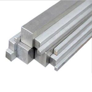 China Hot Rolled Stainless Steel Square Rod Iron Bar SS 201 202 301 304 316 410 430 250mm wholesale