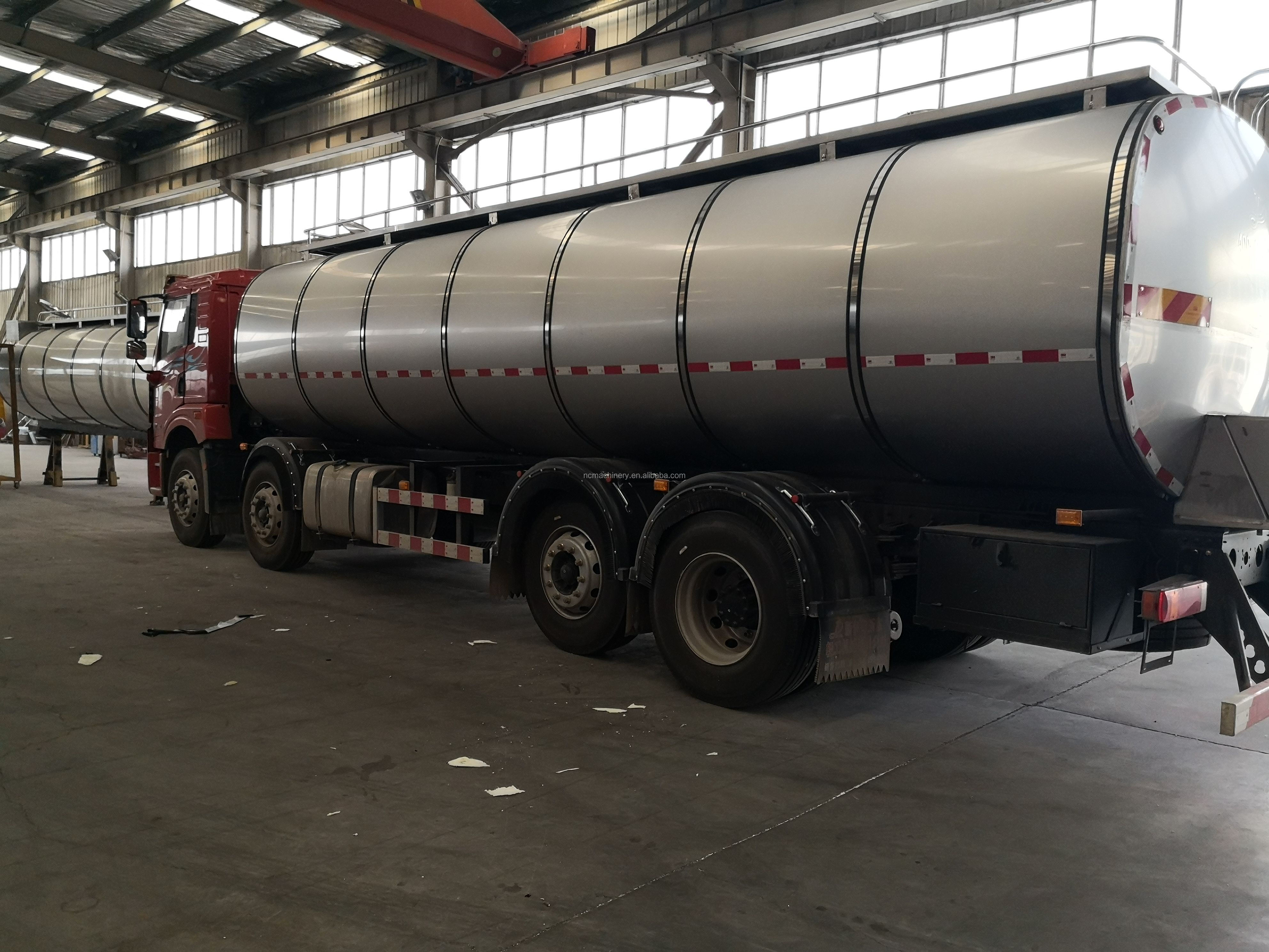 High Volume 1000L to 80000L Milk Transport Tankers for Long Distance Transport in Dairy