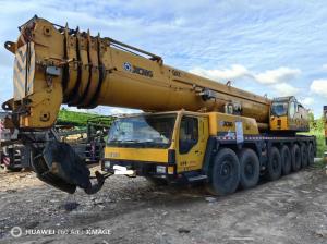 Yellow 300ton Truck Crane for Construction Equipment Terrian Mobile Crane Used Crane