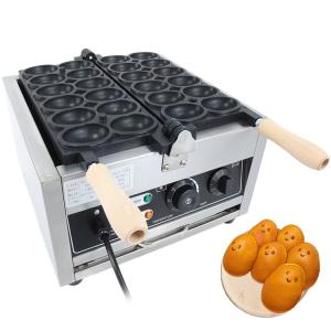China 2024 Year Stainless Steel 12 Holes Waffle Makers 1800w Non-stick Waffle Making Machine wholesale