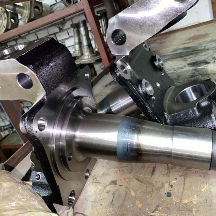 30ZB3-01015 Dongfeng Hercules Heavy Duty Truck Steering Knuckle Assembly / Lambda Shaft Year 2012-