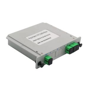 China FTTH Solutions 1x3 1x6 SC/APC Fiber Optic Splitter wholesale