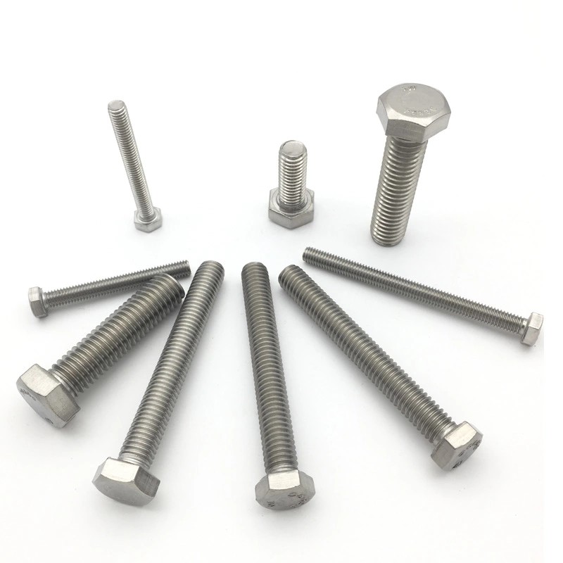 DIN933 INOX Stainless Steel Hex Head Bolt M6 M8 M10 M12 M16 M20