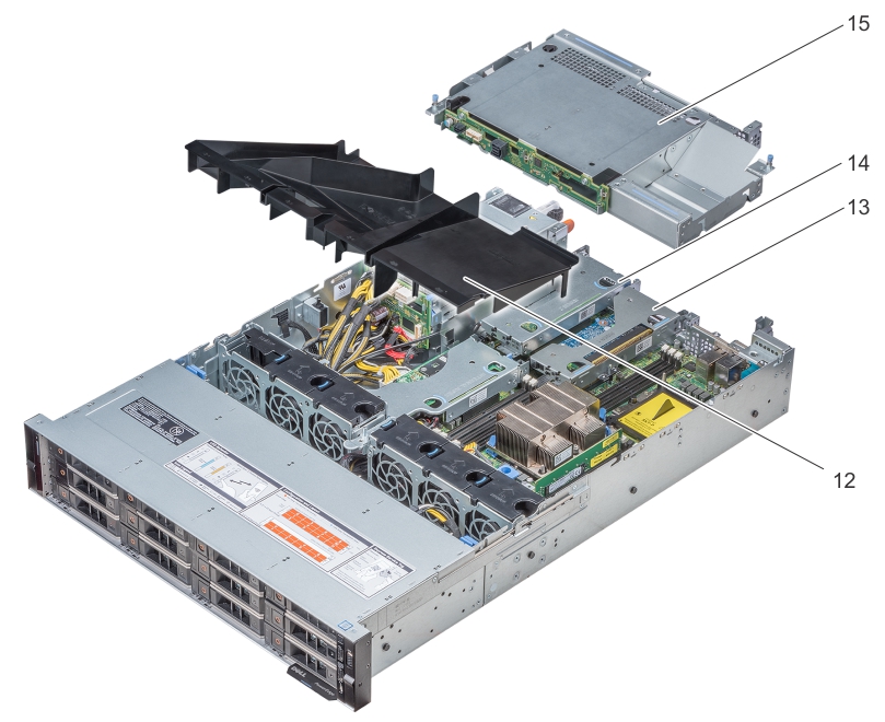 poweredge R540 server Intel xeon 3204 cpu 8gb ram 1t server 8 bay server case