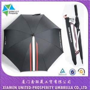 China TUV Fiberglass Handle Manual Close Windproof Golf Umbrellas wholesale