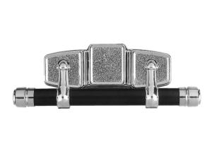 China Customized Casket Ornaments Parts Of A Coffin Swing Bar E Silver Color wholesale
