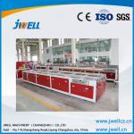 YF 240 PE decoration floor WPC plastic profile extrusion line