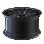 Super Deep Concave 1 Piece Forged Rims Monoblock Gun Metal Alloy M8 Car Wheels