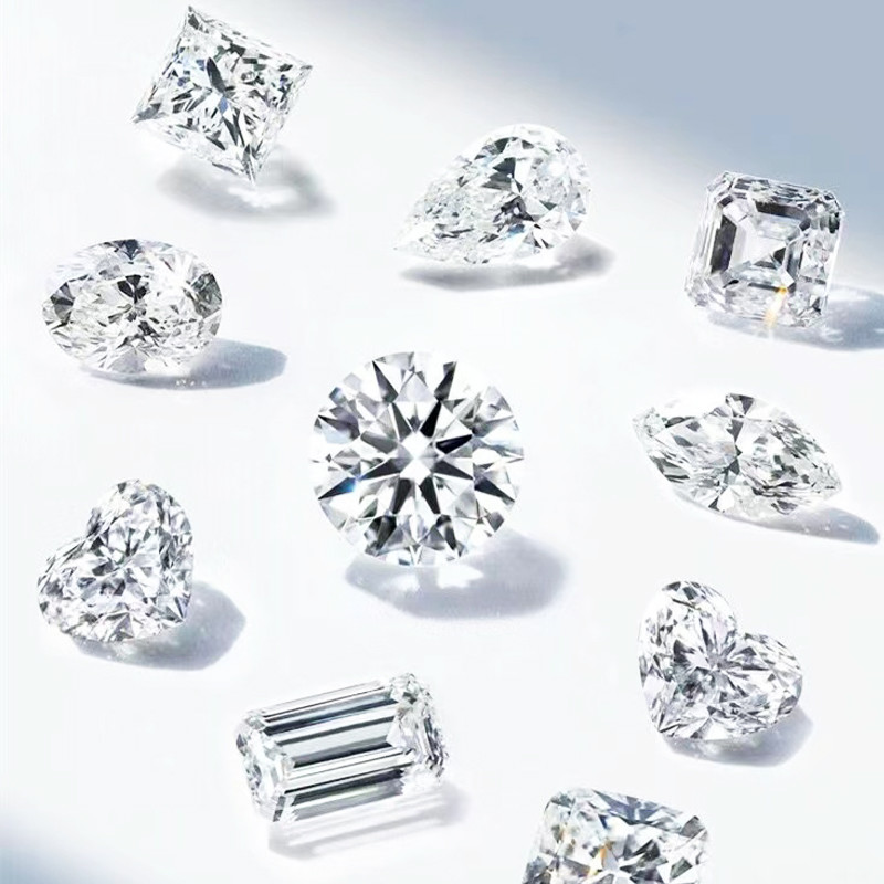 Oval Lab Cultivated Diamonds 3CT CVD No Bow Tie No Treatment Diamond