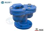 Cast Steel Flanged Air Release Valve , Double Ball Automatic Air Bleeder Valve