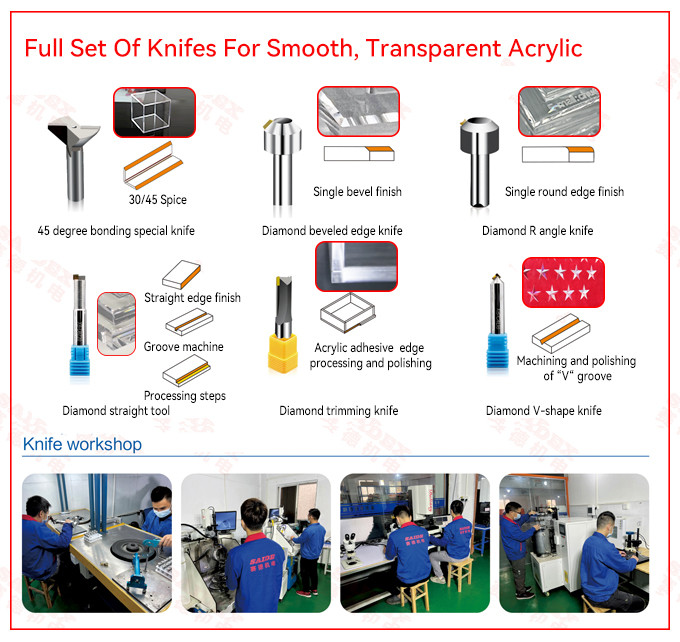 2.5kw 10A Electric Acrylic Trimming Machine Length 1000mm 250kg Small 45 Degree Beveling Rounded Edge Polishing Machine