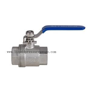 China 2 PC 1 Inch Manifold Ball Valve 212 F For Water Stainless Steel wholesale