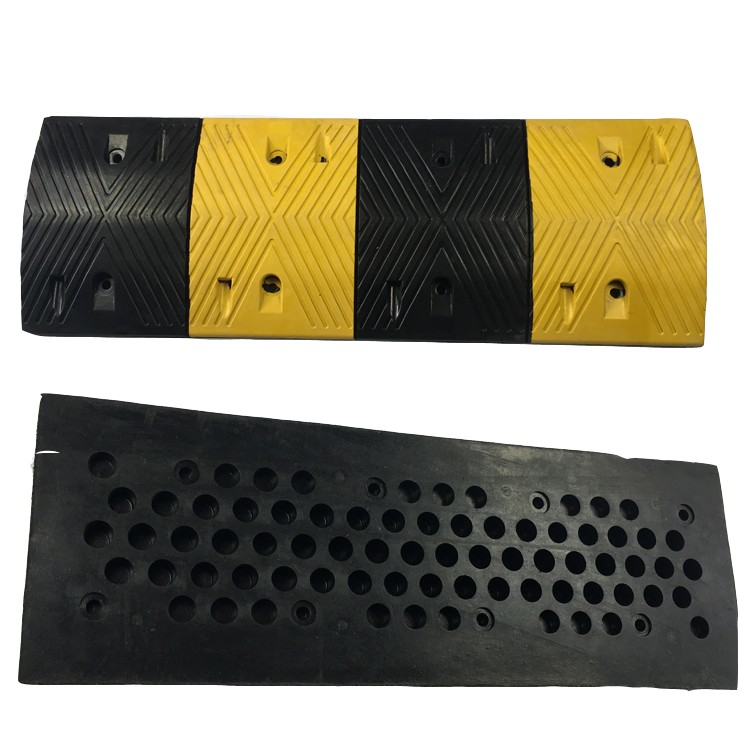 High quality 1meter speed bumps parity rubber speed humps