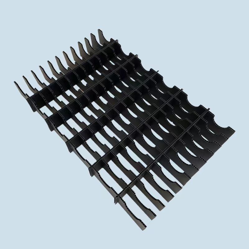 Corrugated Plastic Dividers Box PP Hollow Board Recycled Multi Compartment Storage Box