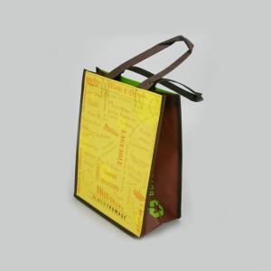 China 2014 recycled customized logo printed pp non woven bag/shopping bag wholesale