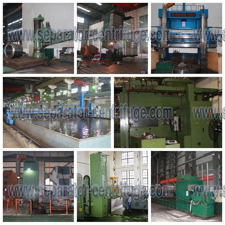 High Rotating Speed Vertical Disc Stack Centrifuges With Automatic Discharging for Waste Oil
