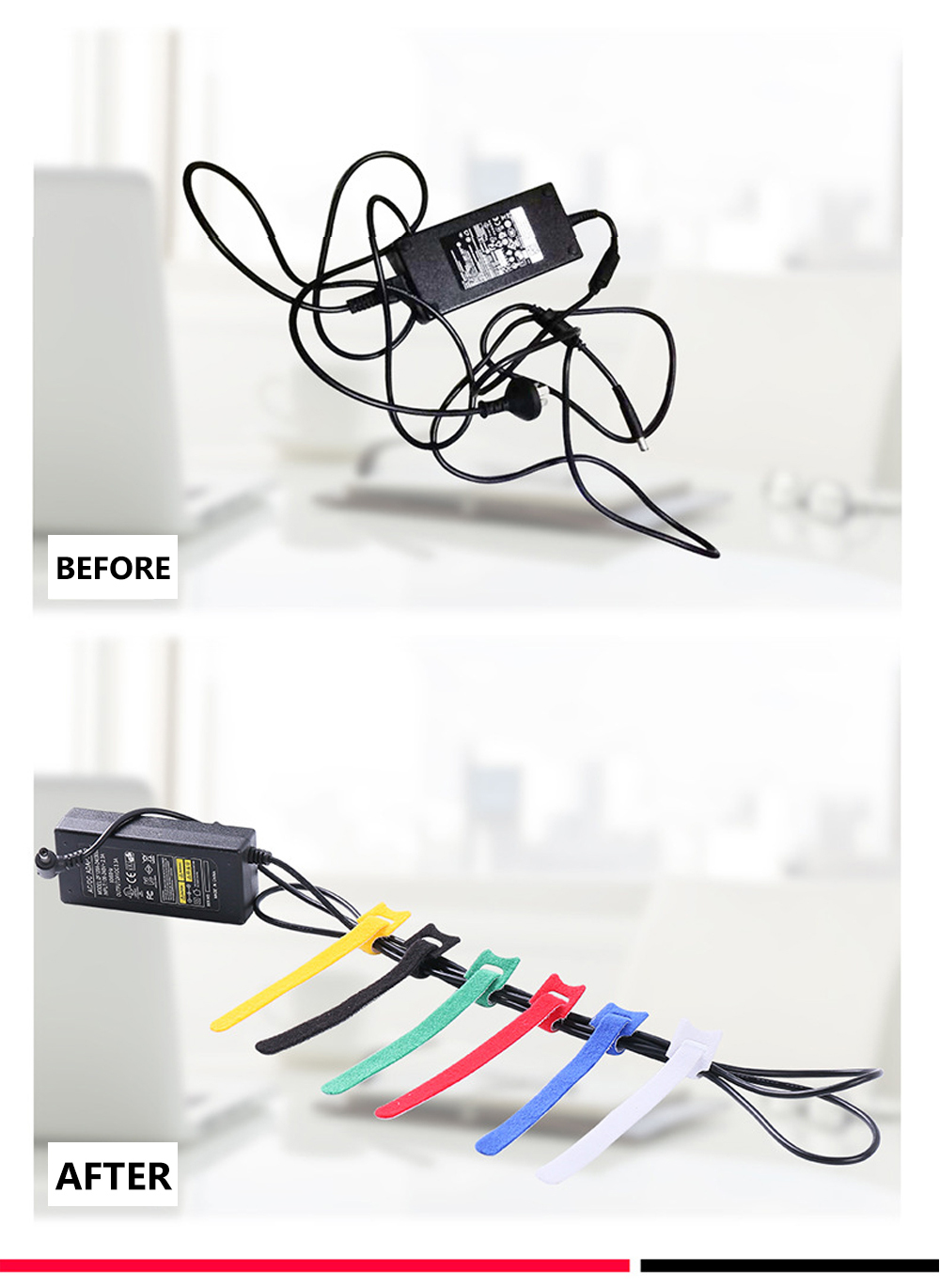 15CM Long Electrical Cable Accessories Ties 1.2CM Environmentally Friendly
