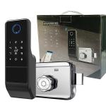 Tuya Wifi APP Biometric Finger Print Smart Door Lock Fingerprint Door Handle