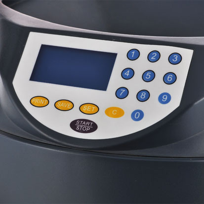 Fast counting speed Coin sorter for different country with Fashionable panel with factory price, for most coins