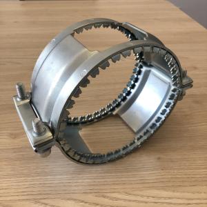 China Water Pipe Assembly Parts Customized Q345 Stamping Tube Clamp Clip wholesale