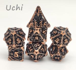 China Wear Resistant Mini RPG Dice Practical Polyhedral D10 D12 D20 wholesale