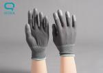 Pu Carbon Fiber Cleanroom Gloves Customized Logo Print XS-XXL Size