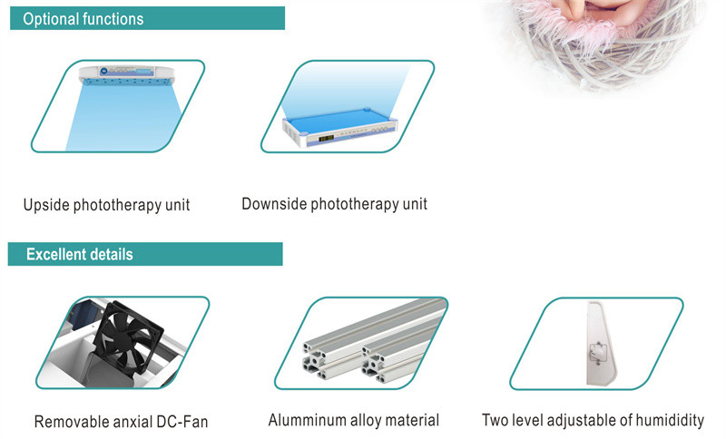 Air Mode Hospital Infant Incubator Microprocessor Based Servo Controlled Temperature System