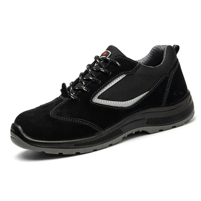 Blue Sport Fashion Safety Shoes Waterproof Orthopedic Steel Toe Work Shoes