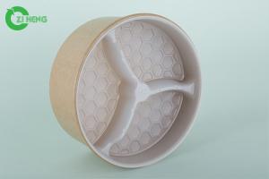 China High Stiffness Disposable Party Plates , Plastic Divided Plates For Dessert wholesale
