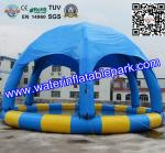 PVC Flexible Kids Cool Inflatable Pool Toys With Tent Cover