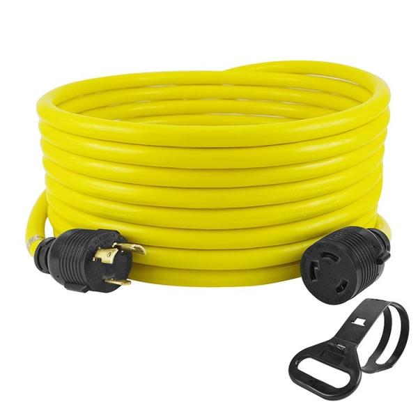 30A Rated Current AC Outlets Power Extension Cable for Dishwasher 250V NEMA L6