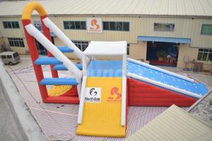 China Commercial Grade Water Sports Inflatables Jumping Tower For Lake wholesale