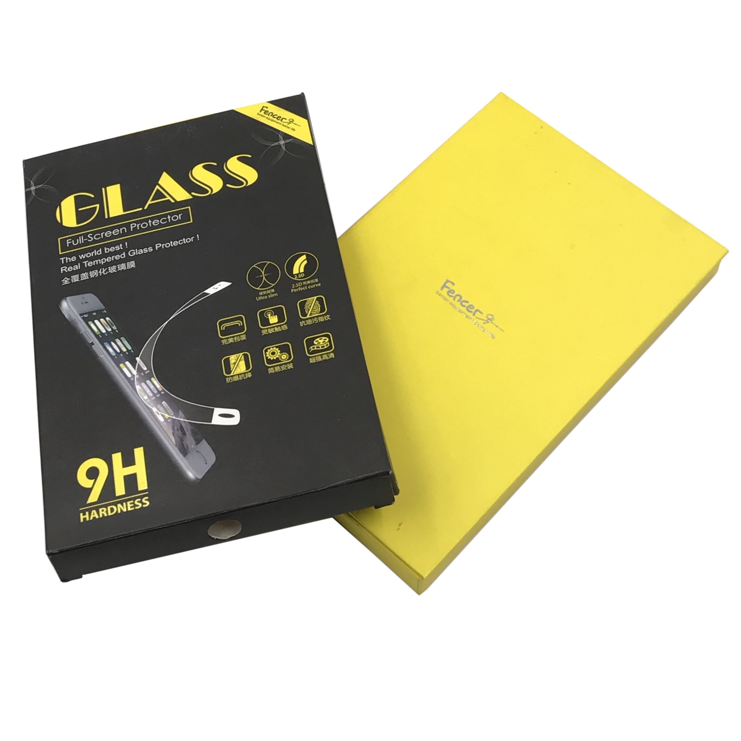 Aqueous Coating Phone Case Screen Protector Packaging Recyclable Paper Plastic Packaging
