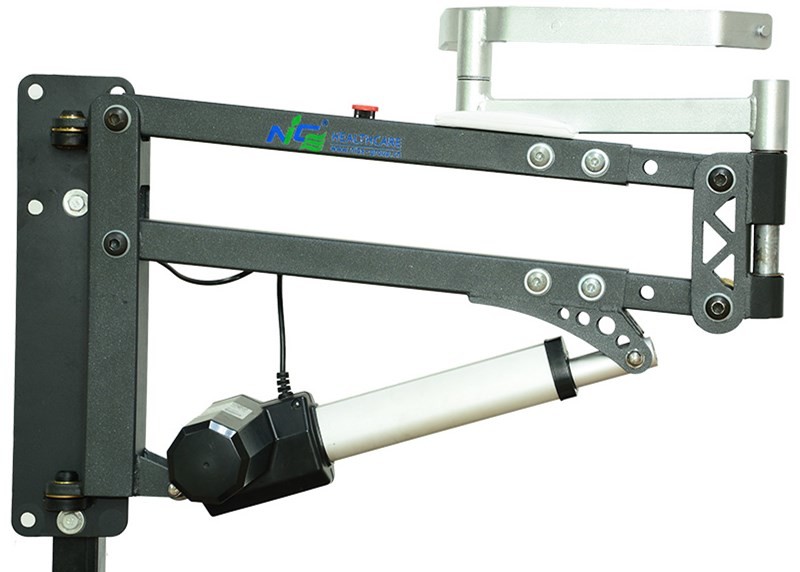 Mechanical Wall Mounted Patient Lift Sling , Compact Patient Lift CE Approval