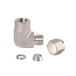 6000psi Forged Duplex Tube NXF 90 Degree Stainless Steel 316 Monel Female LR SR