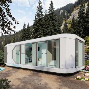 China Intelligent Prefabricated Steel Mobile Capsule House / Capsule Cabin House Luxury wholesale