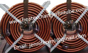 China 415V / 50HZ Extruded Fin Tube Machine , Tube OD 12mm ~ 50.8mm wholesale