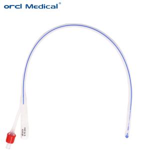 China Customized Silicone Foley Catheter 2 Way Urinary Catheter OEM ODM wholesale