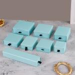 Colorful Matte Jewelry Packaging Boxes Gift Jewelry Storage Box Travel Jewelry
