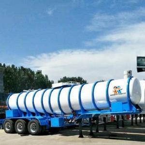 China 3 Axles 98% Sulfuric Acid 35ft 22000L 22CBM Semi Tanker Trailer wholesale