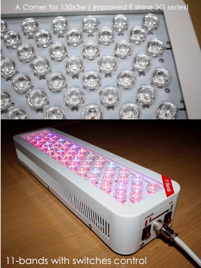 300x3W full spectrum 11 attractive led grow light for greenhouses hydroponics plant tissue