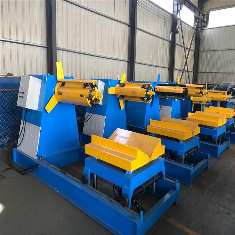 Customized Large load Steel Roll Uncoiler Machine 220/380/440V