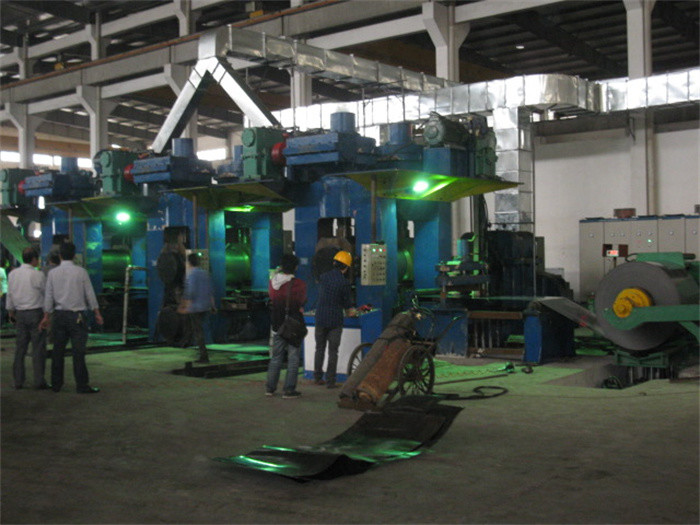 0.8-1.5 X 600mm 4 High Tandem Cold Mill With Spiral Accumulator 700