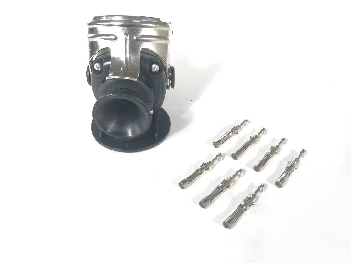 Polyamide Brass 7 Pin Round Trailer Plug Heavy Duty 7 Pin Trailer Plug