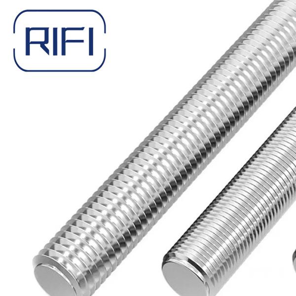 DIN 975 Stainless Steel 304 316 A2 A4 Threaded Rod For Heavy Duty Fastening